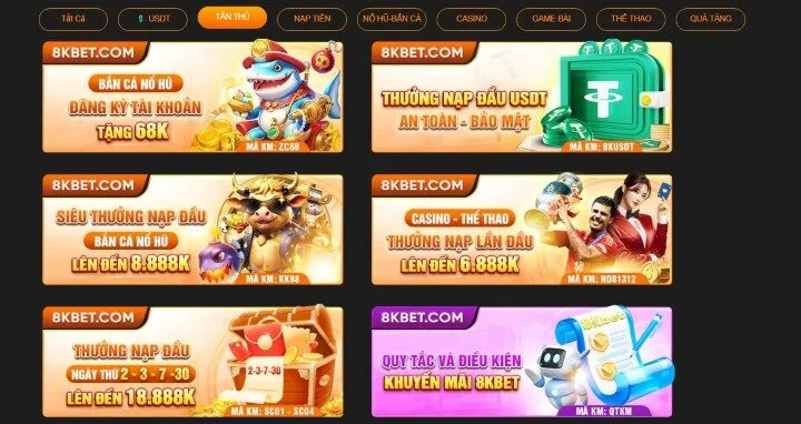 Đăng ký 8KBET như thế nào?