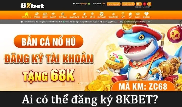Ai có thể đăng ký 8KBET?