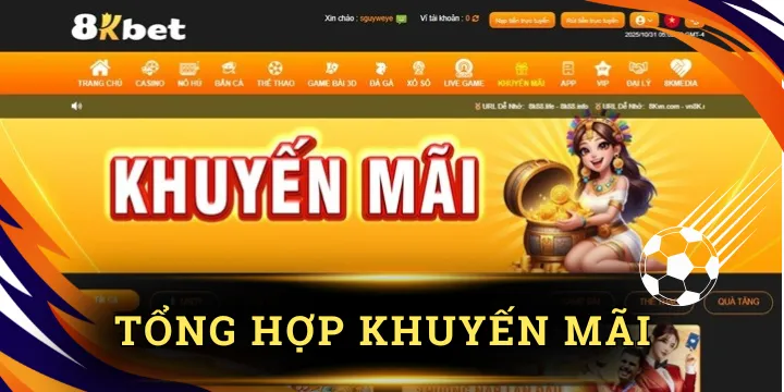 Tổng hợp khuyến mãi 8KBET mới nhất không thể bỏ lỡ