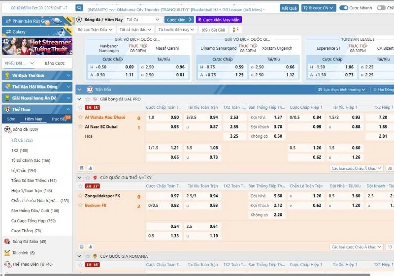 Hướng dẫn tham gia cá cược thể thao 8KBET