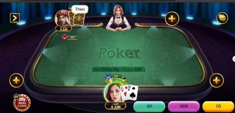 Hướng dẫn tham gia chơi game Poker 8KBET cho tân thủ