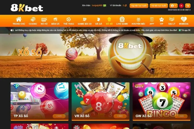 Vì sao nên chọn chơi xổ số 8KBET?